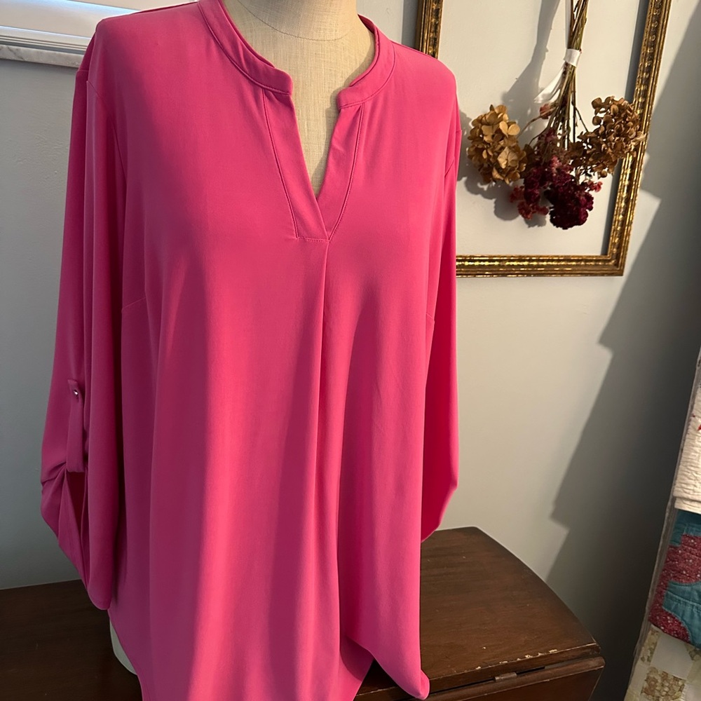 Cato Vibrant Pink Women's Blouse